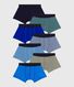 Pack of children's plain cotton boxers