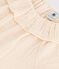 Girls' Cotton Gauze Blouse AVALANCHE Ecru