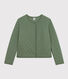 Women's Quilted Tube Knit Cardigan