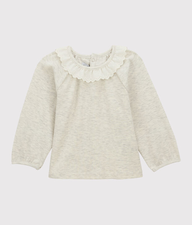 Babies' Cotton Blouse beige