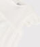 Baby Girls' Sleeveless Poplin Dress ECUME white