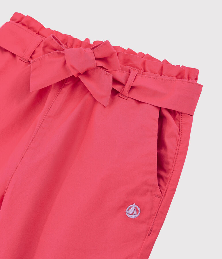 Girls' Serge Trousers pink