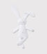 Babies' White Jersey Bunny Comforter