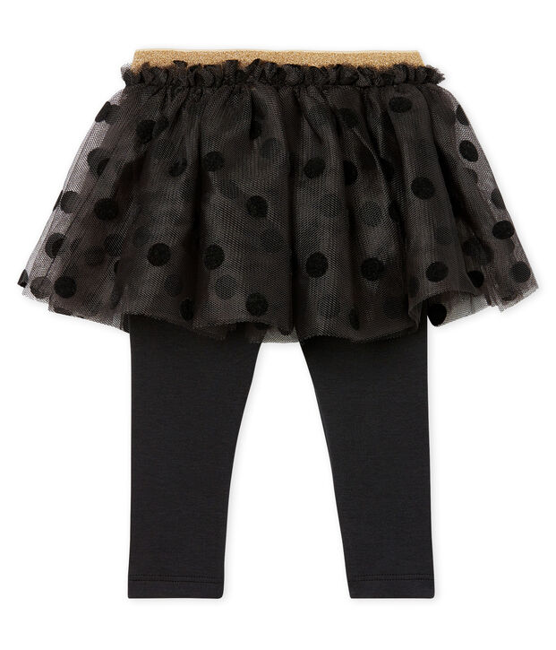 Baby Girls' Skirted Leggings grey