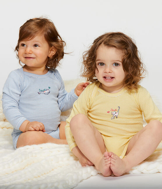 Baby Girls' Long-Sleeved Bodysuit - 5-Piece Set variante 1
