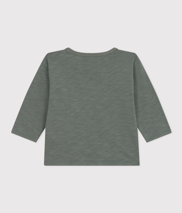 Babies' Long-Sleeved Slub Jersey T-Shirt THUYA