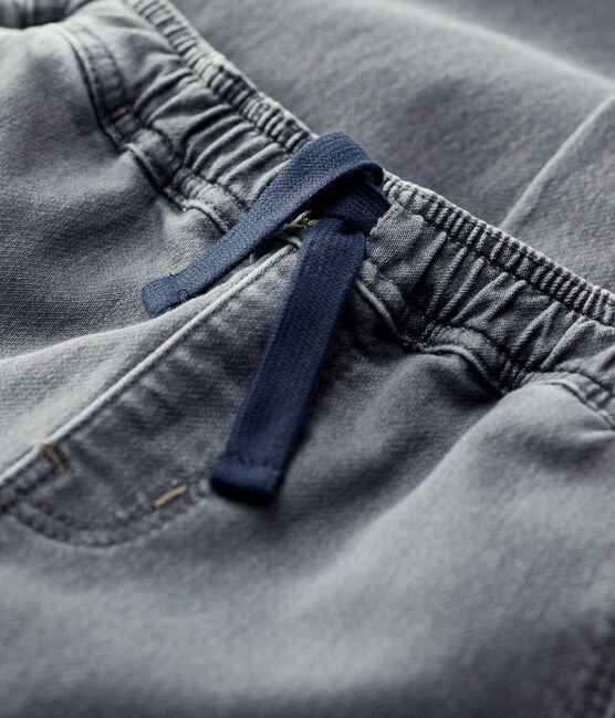 Boys' Regular Denim Trousers GRIS grey