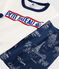 Boys' Toile de Jouy Paris Cotton Short Pyjamas MEDIEVAL blue/MULTICO white