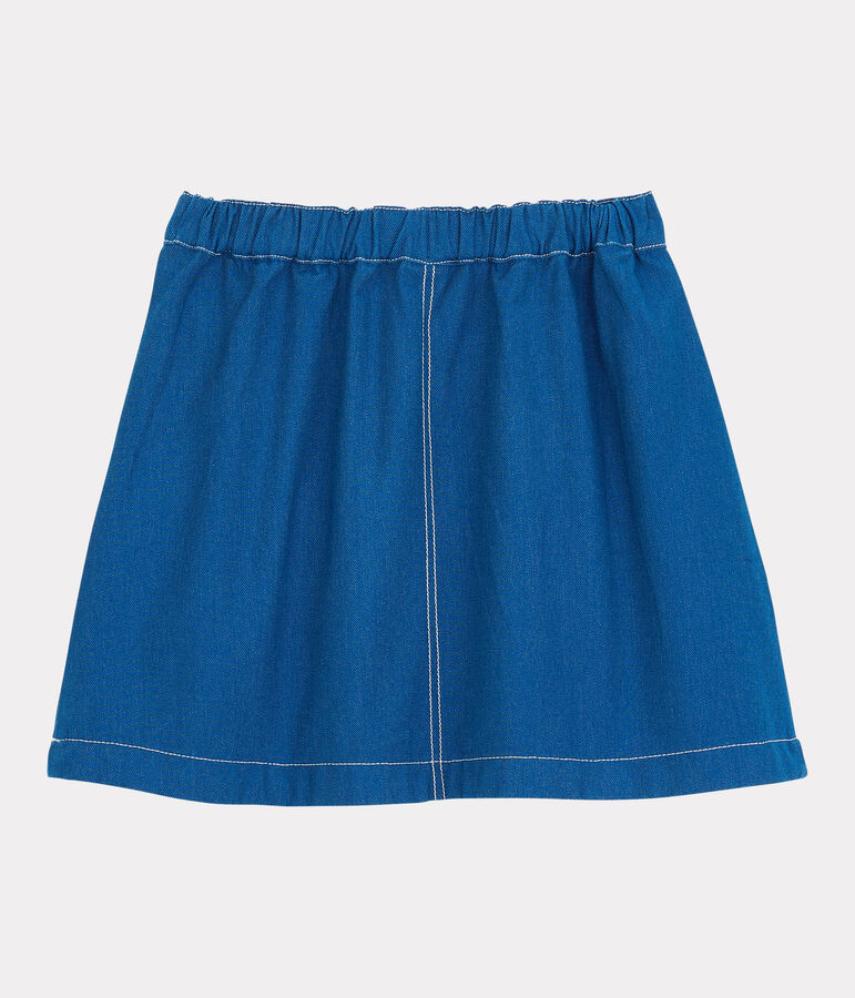 Girls' Serge Skirt blue