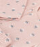 Babies' Tube Knit Patterned Set SALINE pink/MULTICO white