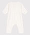 Starry Cotton sleepsuit MARSHMALLOW white/GRIS grey