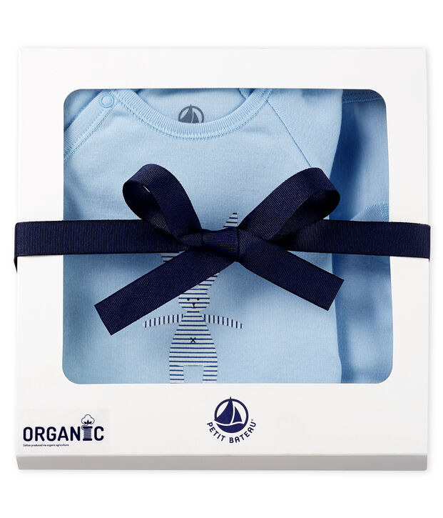 Newborn rib knit gift set multicolor