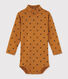 Unisex Babies' Long-Sleeved Roll-Neck Bodysuit