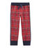 Boys' Tartan Knit Trousers TERKUIT red/SMOKING blue/BELUGA