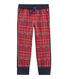 Boys' Tartan Knit Trousers