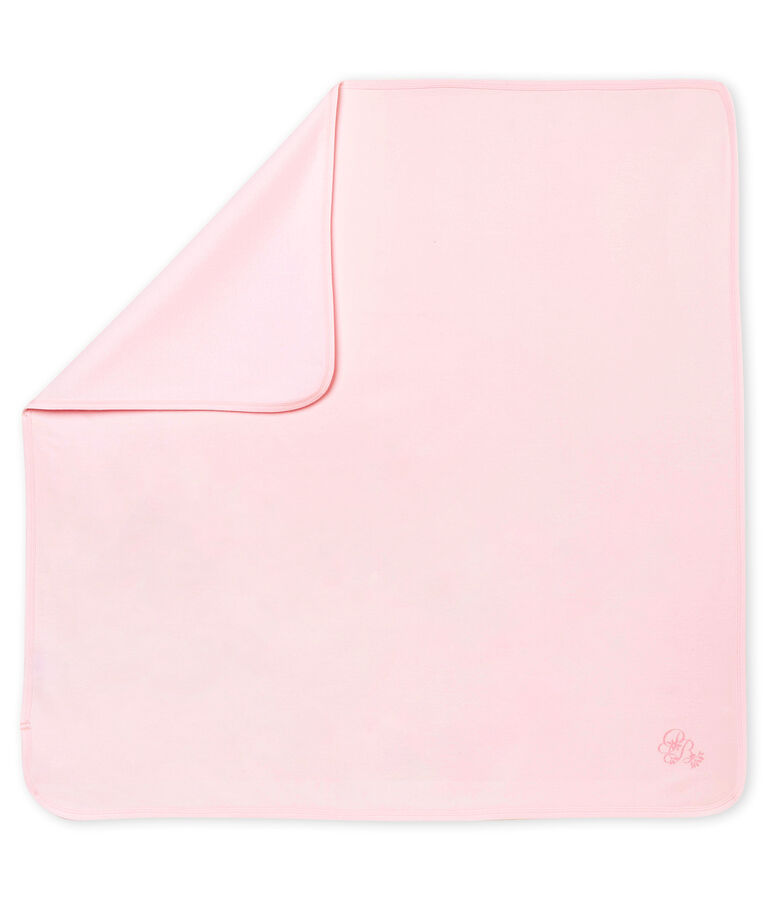 Unisex baby's swaddling blanket for the maternity ward pink