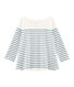 Women's twirling breton top