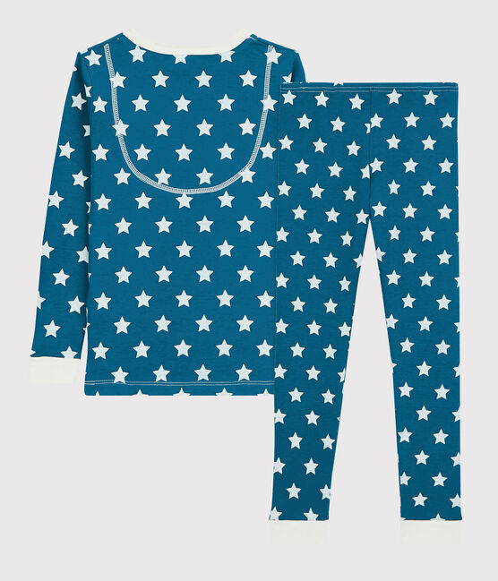 Unisex Snugfit Graphic Print Organic Cotton Pyjamas MALLARD /ECUME
