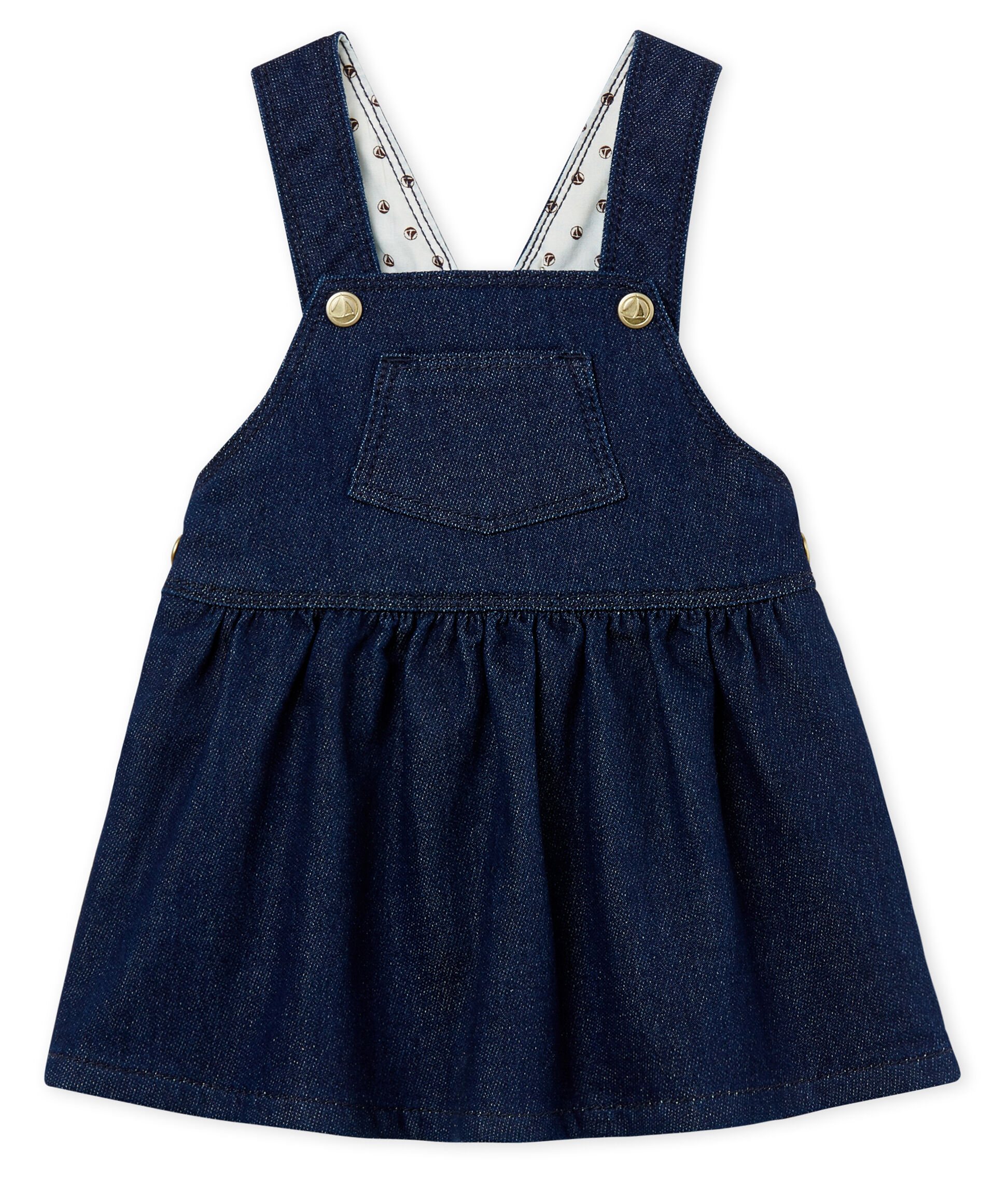 baby girl dungaree dress