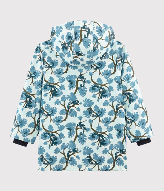 Boys' Printed raincoat MARSHMALLOW white/MULTICO white