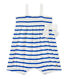 Baby girl's romper with straps