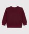 Children's plain cotton sweatshirt TRUFFE