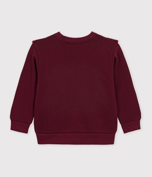 Children's plain cotton sweatshirt TRUFFE