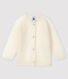 Baby girl's knitted cardigan