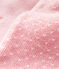 Unisex Baby Fleece-Lined Scarf CHARME pink/MARSHMALLOW white