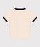 Boys' Jersey T-shirt AVALANCHE Ecru