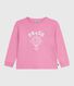 Children's long-sleeved printed cotton T-shirt
