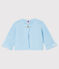 Babies' Cardigan Made Of 100% Cotton Knit TOUDOU blue