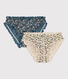 Women's Cotton Frilly Briefs - 2-Pack