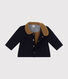 Babies' plain woollen cloth jacket
