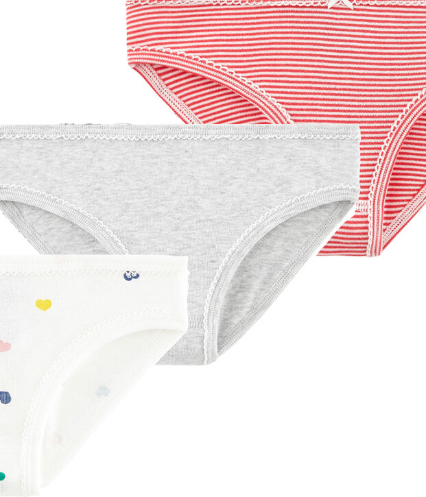 Girls' Knickers - 3-Piece Set multicolor