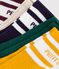 5 pairs of children's plain cotton socks multicolor