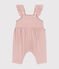 Babies' corduroy dungarees SALINE pink