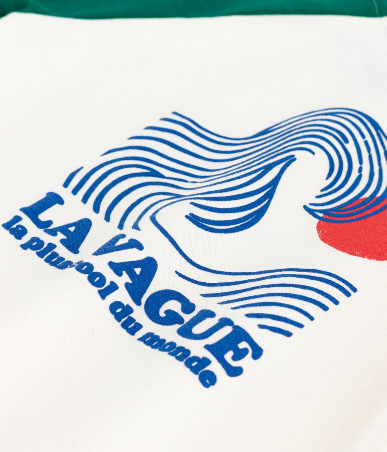 Children's printed cotton sweatshirt MILK /MULTICO