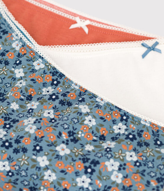 Girls' Floral Cotton Hipsters - 3-Pack variante 1