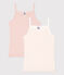 Children's Floral Cotton Vests - 2-Pack variante 1