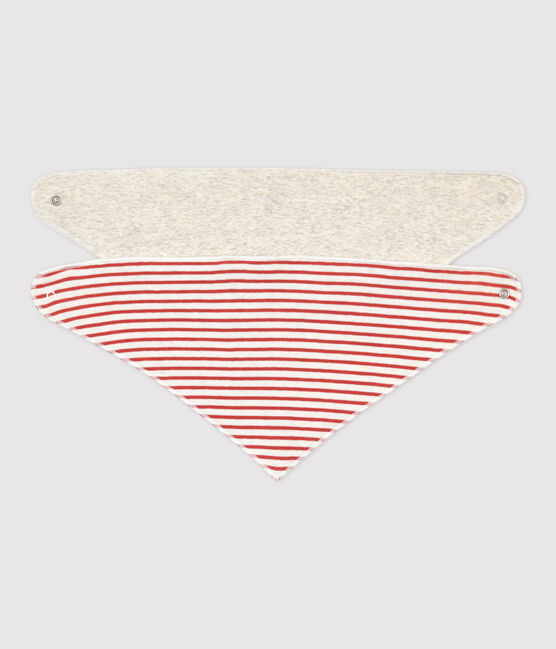 Pack of 2 baby bandana/bibs variante 2