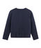 Girls' Tube Knit Cardigan SMOKING blue/OR yellow