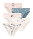 Girls' pants in Cotton - Set of 5