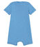 Baby boys' pinstriped Shortie RIYADH blue/MARSHMALLOW white