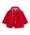 Girls' Cape TERKUIT red