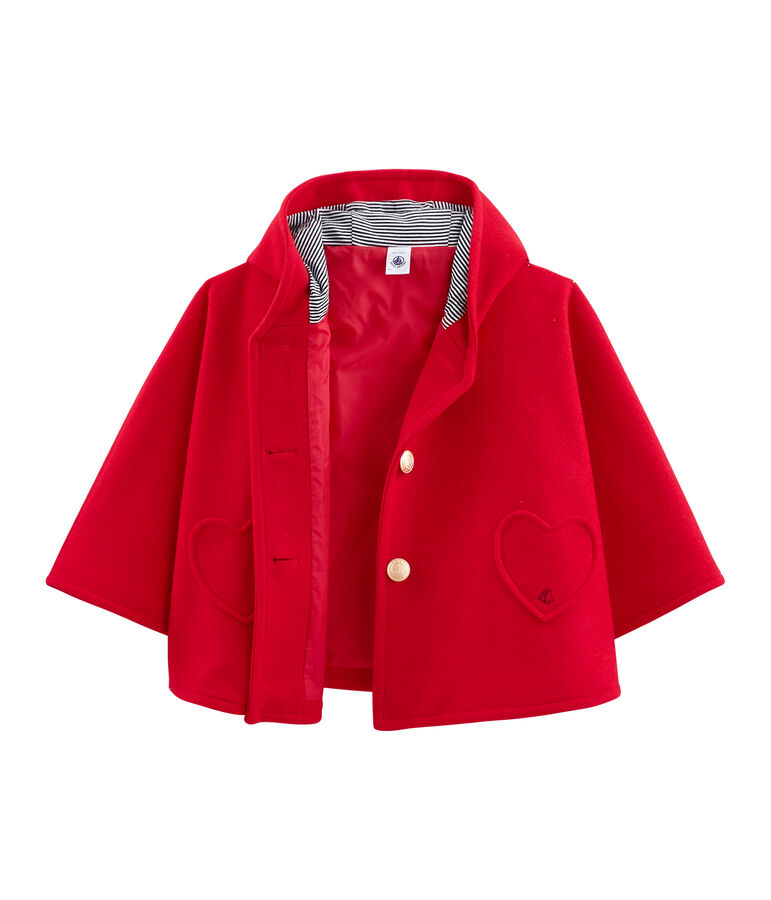 Girls' Cape red