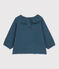 Babies' Long-Sleeved Cotton Gauze Blouse DUCKY