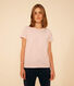 Women's Straight Round-Neck Cotton T-Shirt