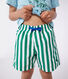 Children's stripy cotton swim shorts