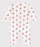 Floral Footless Cotton Sleepsuit MARSHMALLOW white/MULTICO white
